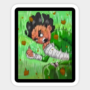 Rock lee Sticker